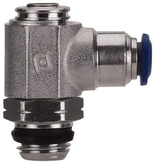 Value Collection - 145 Max psi, Meter Out Screw Adjusted Flow Control Valve - Buna N O Ring, 3/8" Tube Outside Diam - Best Tool & Supply