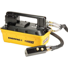 Enerpac - Power Hydraulic Pumps & Jacks Type: Air-Hydraulic Pressure Rating (psi): 10000 - Best Tool & Supply