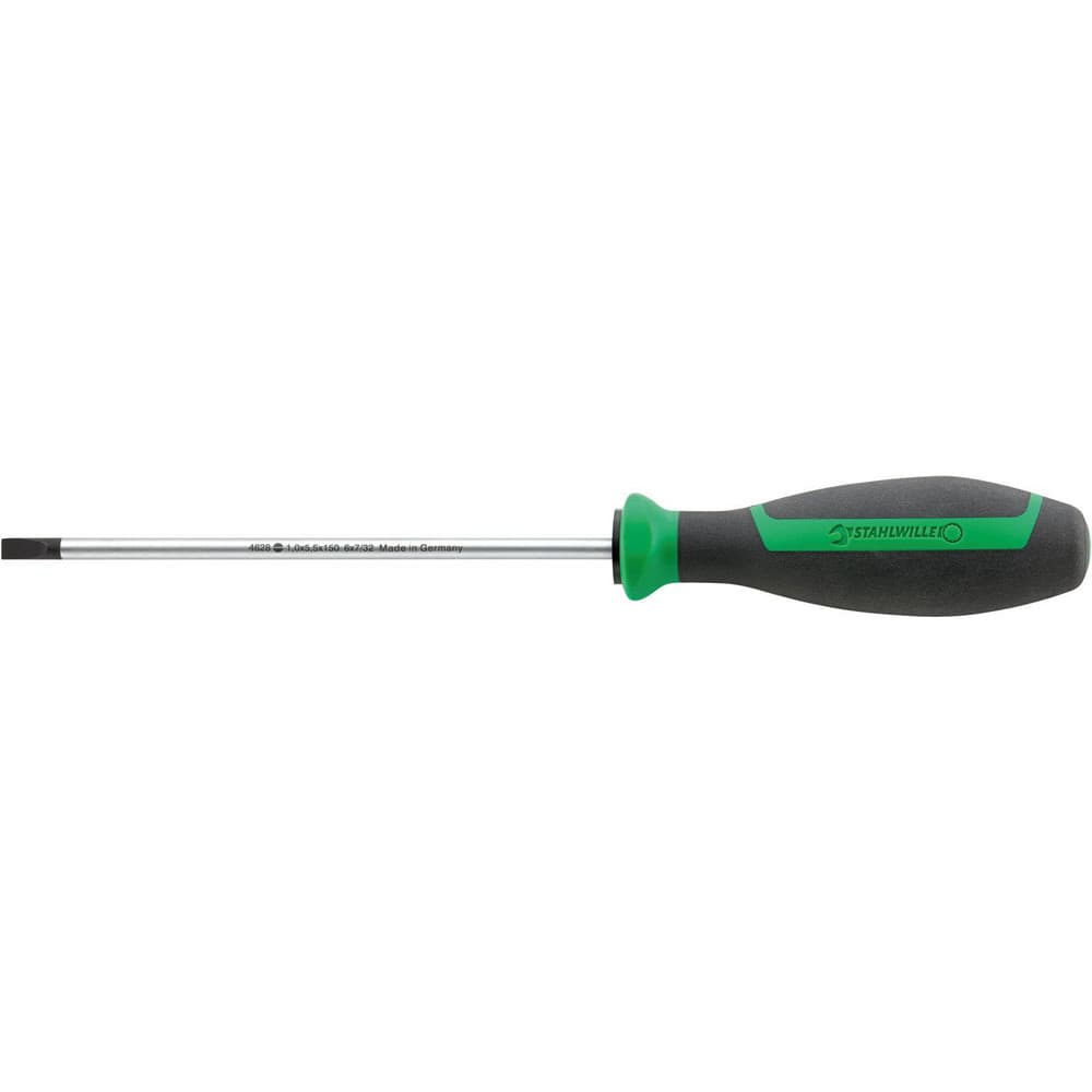 Slotted Screwdriver: 7-1/4″ OAL