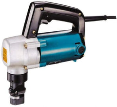 Makita - Power Nibblers Type of Power: Electric Cutting Capacity (Gauge): 10 (Steel); 12 (Stainless Steel) - Best Tool & Supply