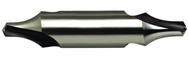 8mm x 80mm OAL 60° HSS Center Drill With Reinforced Neck-Bright Form A - Best Tool & Supply