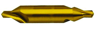 2.5mm x 45mm OAL HSS Drill-Countersink-TiN Form A - Best Tool & Supply