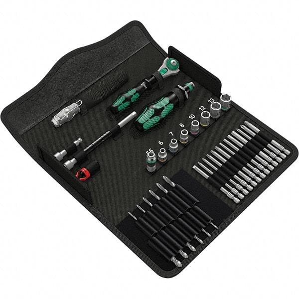 Wera - Screwdriver Bit Sets Type: Micro Bit Set Drive Size: 1/4 (Inch) - Best Tool & Supply