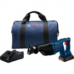 Bosch - Cordless Reciprocating Saws Voltage: 18.0 Battery Chemistry: Lithium-Ion - Best Tool & Supply