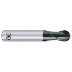 1/4" Dia. - 2" OAL - Carbide - Ball End HP End Mill-2 FL - Best Tool & Supply