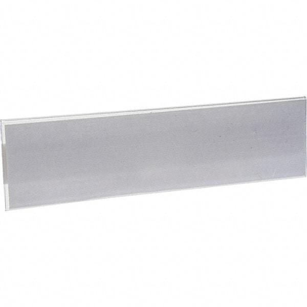 Aigner Index - Label Holders Backing: Self Adhesive Width (Inch): 3 - Best Tool & Supply