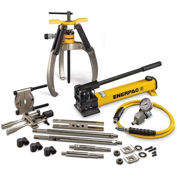 Enerpac - Puller & Separator Sets Type: Hydraulic Puller Set Maximum Spread (Inch): 3.3125 - Best Tool & Supply