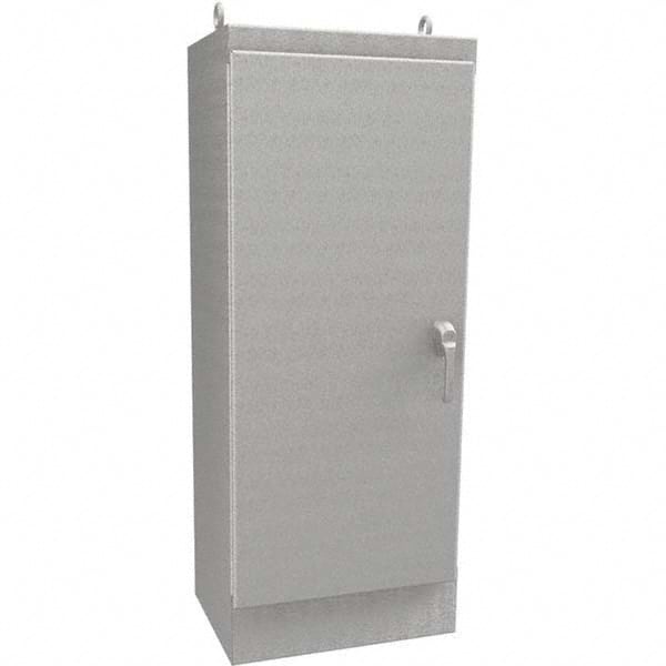 Wiegmann - NEMA 4X Stainless Steel Standard Enclosure with Cabinet Hinged Cover - Best Tool & Supply