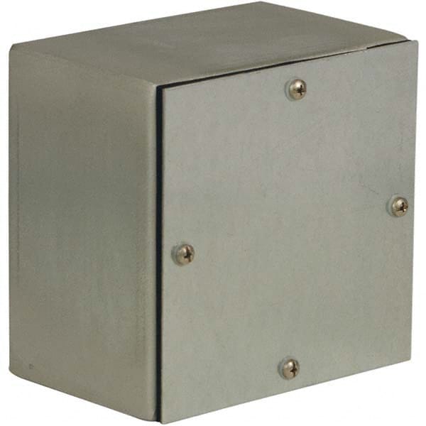 Wiegmann - NEMA 4 Steel Junction Box Enclosure with Screw Cover - Best Tool & Supply