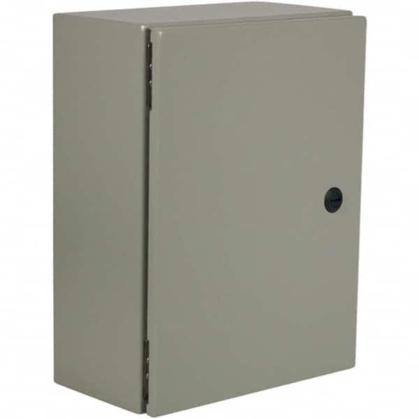 Wiegmann - NEMA 412 Steel Standard Enclosure with Cabinet Hinged Cover - Best Tool & Supply