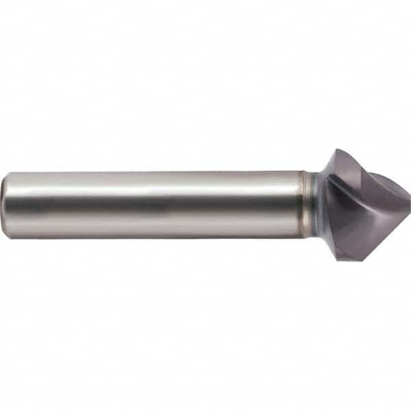 Guhring - 11.5mm Head Diam, 8mm Shank Diam, 3-Flute 90° Cobalt Countersink - Best Tool & Supply