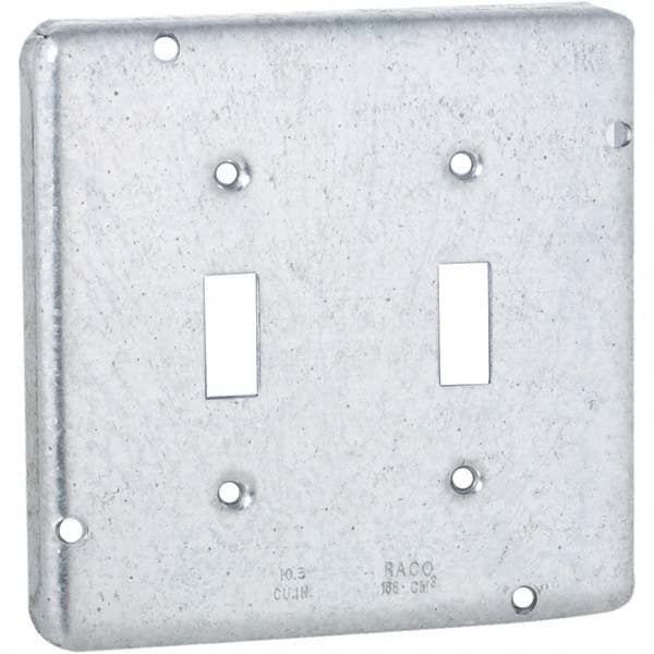 Hubbell-Raco - Steel Electrical Box Cover - Best Tool & Supply