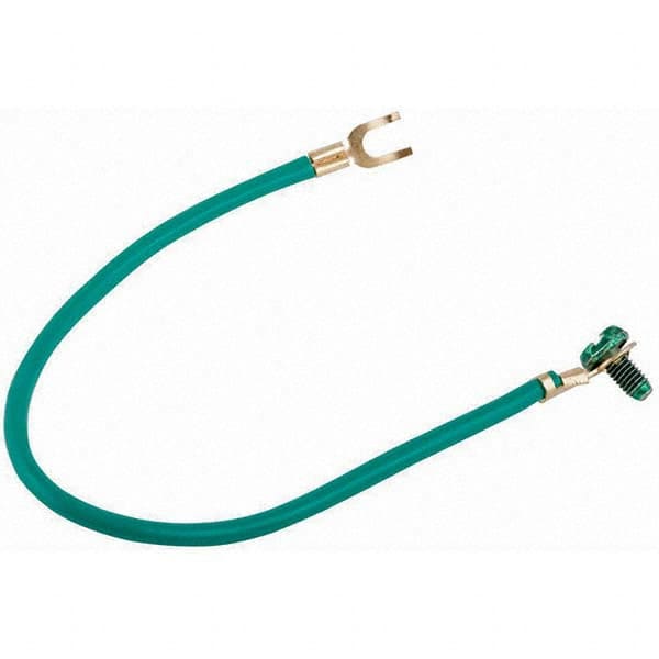 Hubbell-Raco - Pigtail Connectors Compatible Wire Size (AWG): 12-8 Terminal Type: Fork - Best Tool & Supply