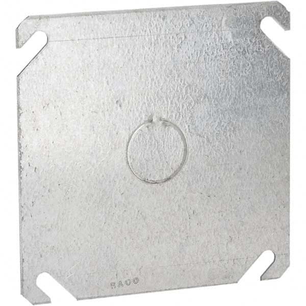 Hubbell-Raco - Steel Electrical Box Flat Cover - Best Tool & Supply