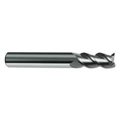 2mm Dia. - 32mm OAL - 45° Helix Bright Carbide End Mill - 3 FL - Best Tool & Supply