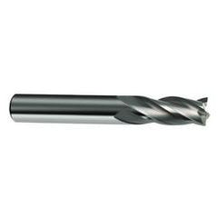 5mm Dia. x 50mm Overall Length 4-Flute Square End Solid Carbide SE End Mill-Round Shank-Center Cut-Uncoated - Best Tool & Supply