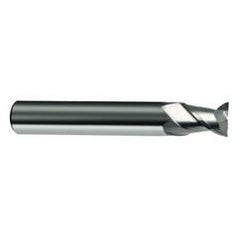 12mm Dia. - 73mm OAL - 45° Helix Bright Carbide End Mill - 2 FL - Best Tool & Supply