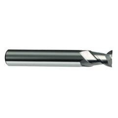 20mm Dia. - 92mm OAL - 45° Helix Bright Carbide End Mill - 2 FL - Best Tool & Supply