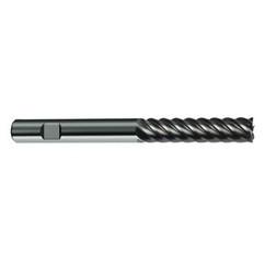 20mm Dia. - 150mm OAL - 45° Helix Bright Carbide End Mill - 8 FL - Best Tool & Supply