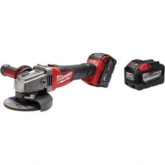 Milwaukee Tool - Angle & Disc Grinders Type of Power: Cordless Wheel Diameter (Inch): 4-1/2; 5 - Best Tool & Supply