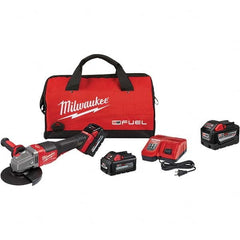 Milwaukee Tool - Angle & Disc Grinders Type of Power: Cordless Wheel Diameter (Inch): 4-1/2 - 6 - Best Tool & Supply