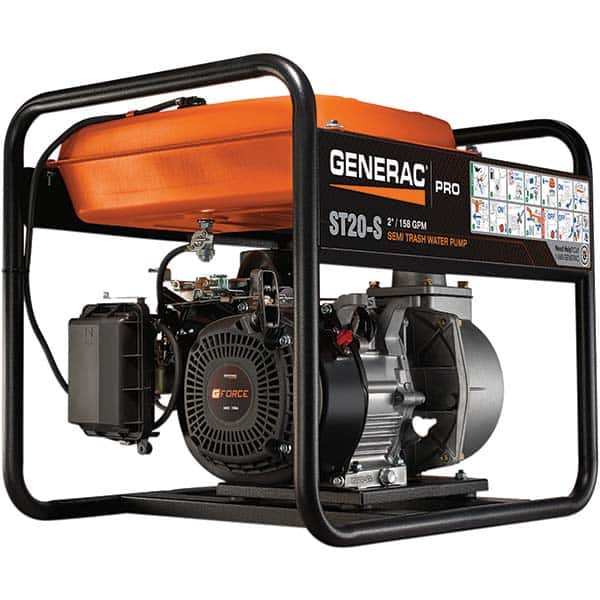 Generac Power - Self-Priming Engine Pumps Horsepower: 5.0 Engine Type: OHV - Best Tool & Supply