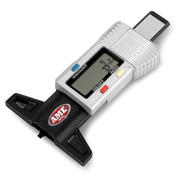 AME International - Box Tire Tread Depth Gauge - For Automotive, Trucks - Best Tool & Supply