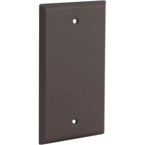 Hubbell-Raco - Weatherproof Box Covers Cover Shape: Rectangle Number of Holes in Outlet: 0 - Best Tool & Supply