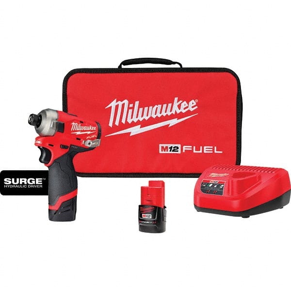 Milwaukee Tool - Impact Drivers Power Type: Cordless Voltage: 12 - Best Tool & Supply