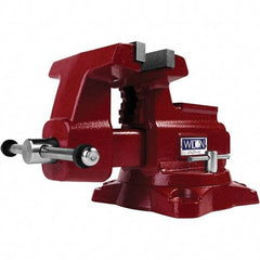 Wilton - Bench & Pipe Combination Vises Jaw Width (Inch): 6-1/2 Jaw Opening Capacity (Inch): 6-1/4 - Best Tool & Supply