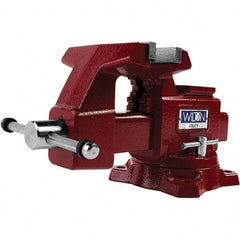 Wilton - Bench & Pipe Combination Vises Jaw Width (Inch): 5-1/2 Jaw Opening Capacity (Inch): 5 - Best Tool & Supply