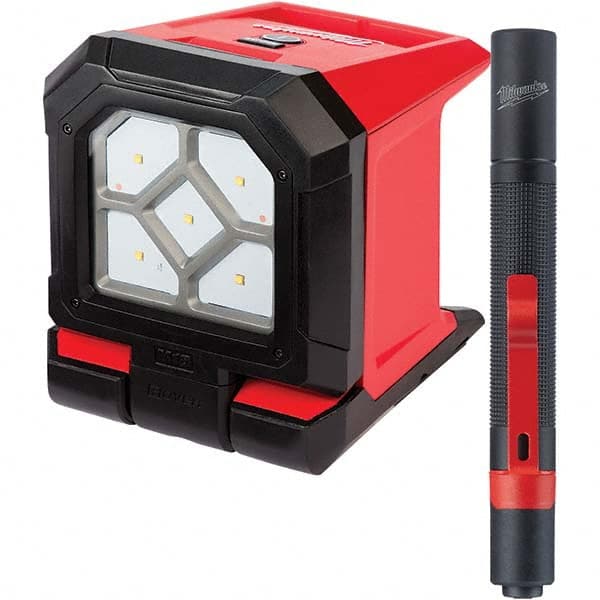 Milwaukee Tool - Cordless Work Lights Voltage: 18 Run Time: Up to 20 hours - Best Tool & Supply