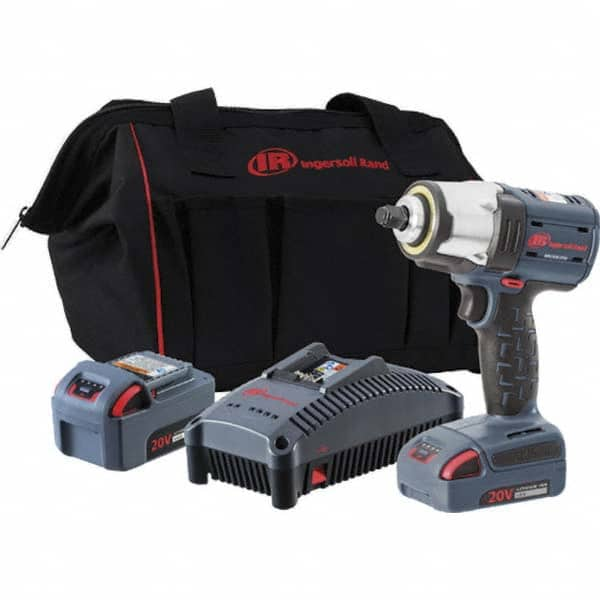 Ingersoll-Rand - Cordless Impact Wrenches & Ratchets Voltage: 20.0 Drive Size (Inch): 1/2 - Best Tool & Supply