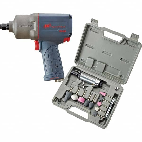 Ingersoll-Rand - Air Impact Wrenches & Ratchets Drive Size: 1/2 Handle Type: Pistol Grip - Best Tool & Supply