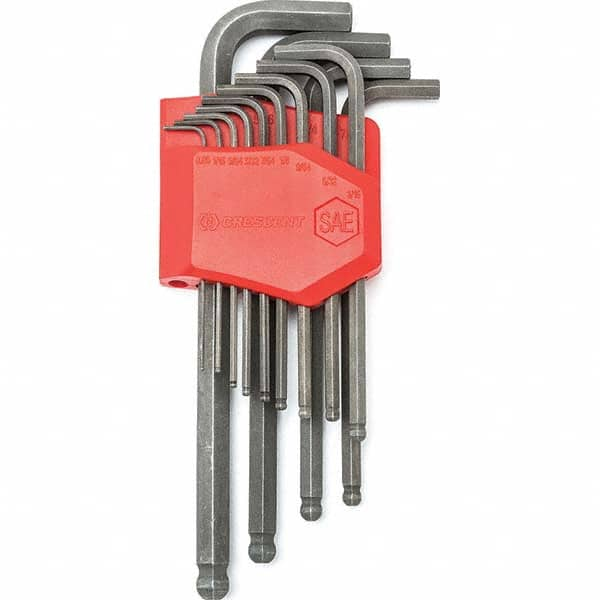 Crescent - Hex Key Sets Tool Type: Hex L-Key Set Handle Type: No Handle - Best Tool & Supply