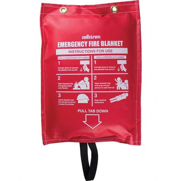 Sellstrom - Emergency & Rescue Blankets Type: Fire Blanket Material: Fiberglass - Best Tool & Supply