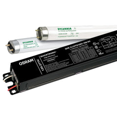 SYLVANIA - Fluorescent Ballasts; Lamp Type: T8 ; Lamp Wattage Range: 80-119 ; Voltage: 120-277 V ; Number of Lamps: 4 ; Lamp Starting Method: Instant Start ; Ballast Factor Range: Normal (0.75-0.99) - Exact Industrial Supply