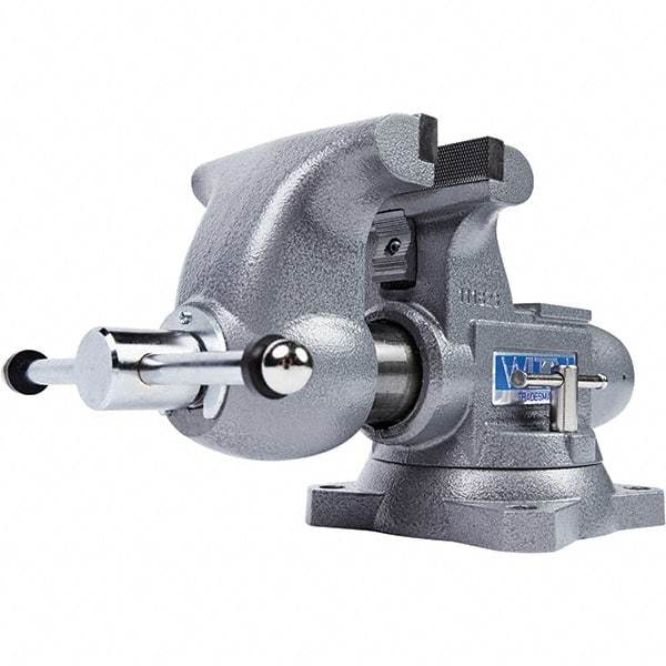 Wilton - Bench & Pipe Combination Vises Jaw Width (Inch): 6-1/2 Jaw Opening Capacity (Inch): 7-1/4 - Best Tool & Supply