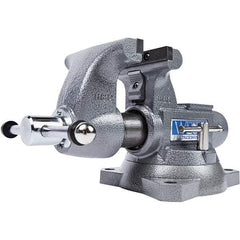 Wilton - Bench & Pipe Combination Vises Jaw Width (Inch): 5-1/2 Jaw Opening Capacity (Inch): 6-1/8 - Best Tool & Supply