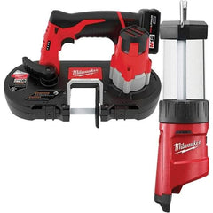 Milwaukee Tool - Cordless Portable Bandsaws Voltage: 12 Battery Chemistry: Lithium-Ion - Best Tool & Supply