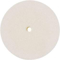 Value Collection - 10" Diam x 1" Thick Unmounted Buffing Wheel - 1 Ply, Polishing Wheel, 1/2" Arbor Hole, Soft Density - Best Tool & Supply