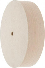 Value Collection - 8" Diam x 2" Thick Unmounted Buffing Wheel - 1 Ply, Polishing Wheel, 1/2" Arbor Hole, Medium Density - Best Tool & Supply