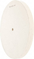 Value Collection - 10" Diam x 3/4" Thick Unmounted Buffing Wheel - 1 Ply, Polishing Wheel, 1/2" Arbor Hole, Hard Density - Best Tool & Supply