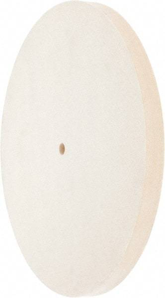 Value Collection - 12" Diam x 3/4" Thick Unmounted Buffing Wheel - 1 Ply, Polishing Wheel, 1/2" Arbor Hole, Medium Density - Best Tool & Supply