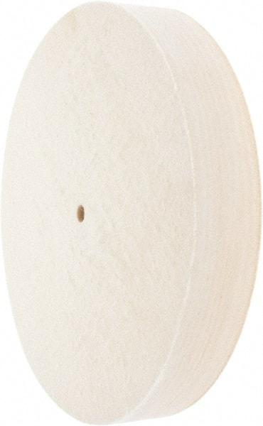 Value Collection - 12" Diam x 2" Thick Unmounted Buffing Wheel - 1 Ply, Polishing Wheel, 1/2" Arbor Hole, Soft Density - Best Tool & Supply