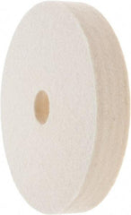 Value Collection - 6" Diam x 1" Thick Unmounted Buffing Wheel - 1 Ply, Polishing Wheel, 1" Arbor Hole, Soft Density - Best Tool & Supply