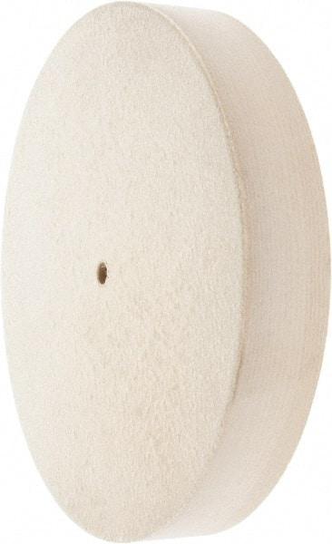 Value Collection - 12" Diam x 2" Thick Unmounted Buffing Wheel - 1 Ply, Polishing Wheel, 1/2" Arbor Hole, Hard Density - Best Tool & Supply