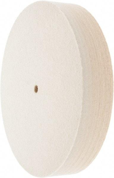 Value Collection - 10" Diam x 2" Thick Unmounted Buffing Wheel - 1 Ply, Polishing Wheel, 1/2" Arbor Hole, Soft Density - Best Tool & Supply