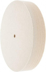 Value Collection - 10" Diam x 2" Thick Unmounted Buffing Wheel - 1 Ply, Polishing Wheel, 1/2" Arbor Hole, Soft Density - Best Tool & Supply