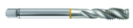 3-56 2B 3-Flute Cobalt Yellow Ring Semi-Bottoming 40 degree Spiral Flute Tap-Bright - Best Tool & Supply